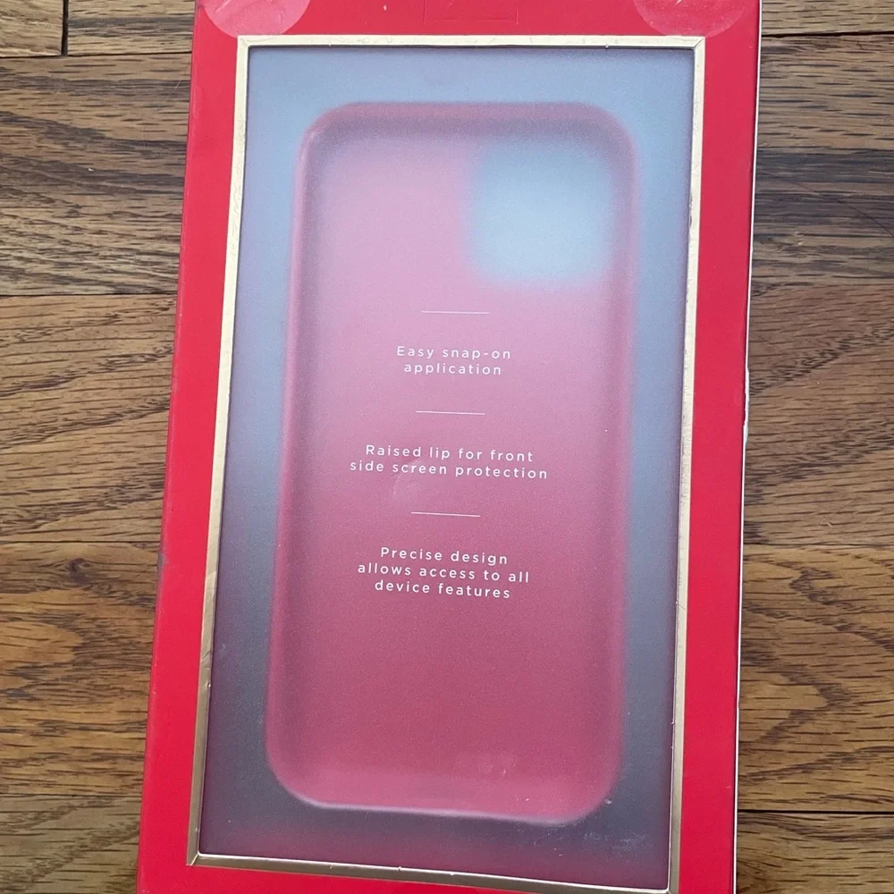 MVMT Magnetic Silicone iPhone Case - Red